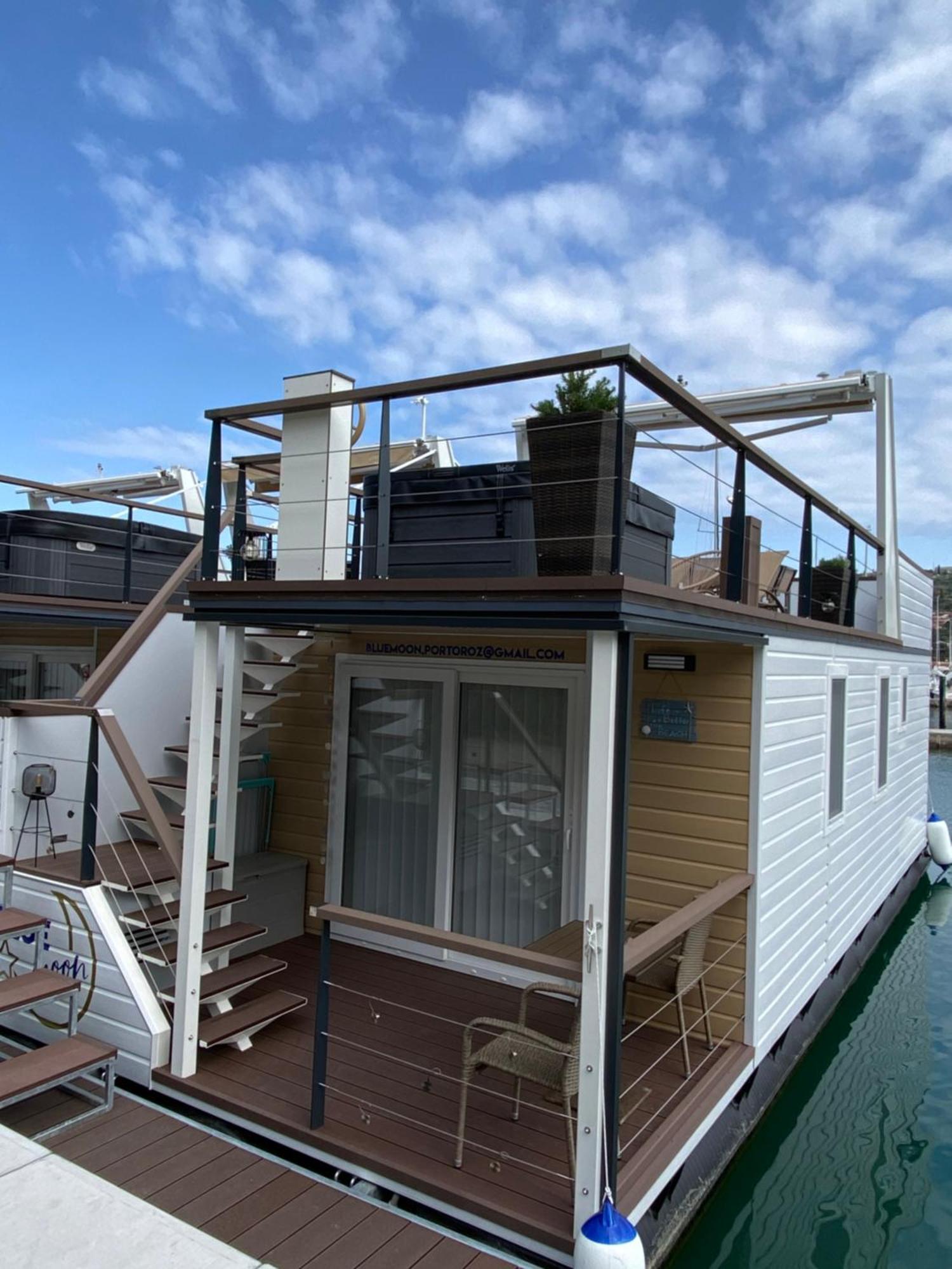 Floating House Blue Moon Villa Portoroz Ngoại thất bức ảnh
